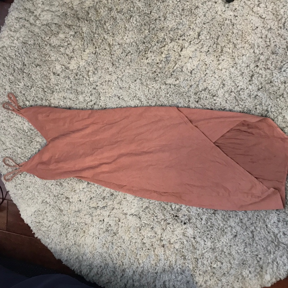Light pink body on dress